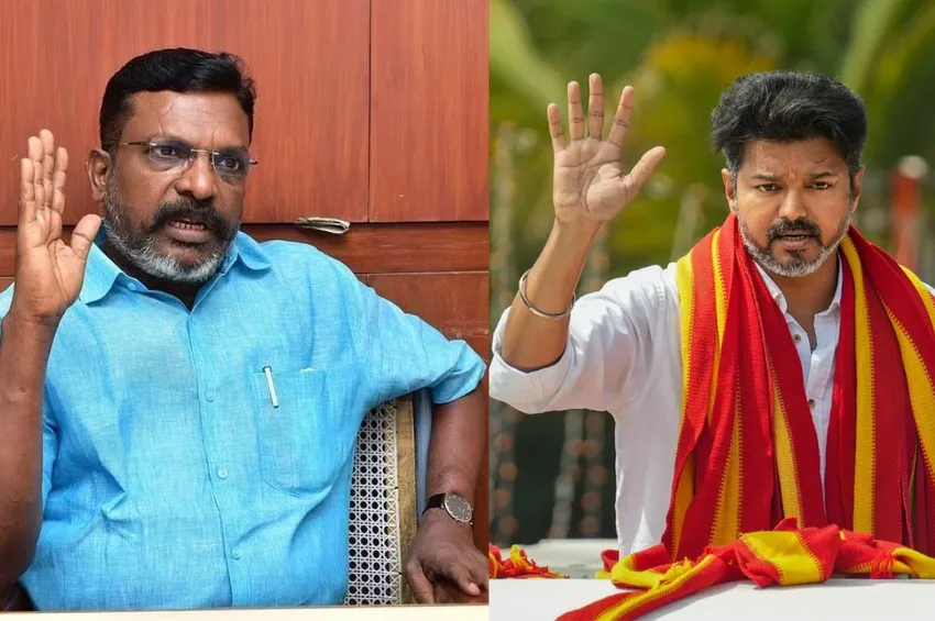 அதிமுகவை தோழமையாக விஜய் கருதுவது போல் உள்ளது.. திருமாவளவன்