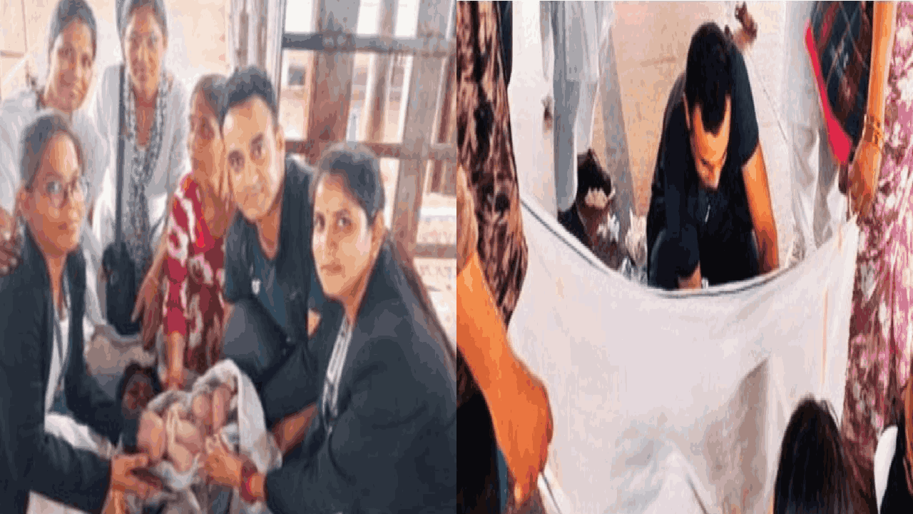 ரயில் நிலையத்தில் பிரசவ வலியால் பெண்.. சாதுர்யமாக செயல்பட்ட மருத்துவர்!
