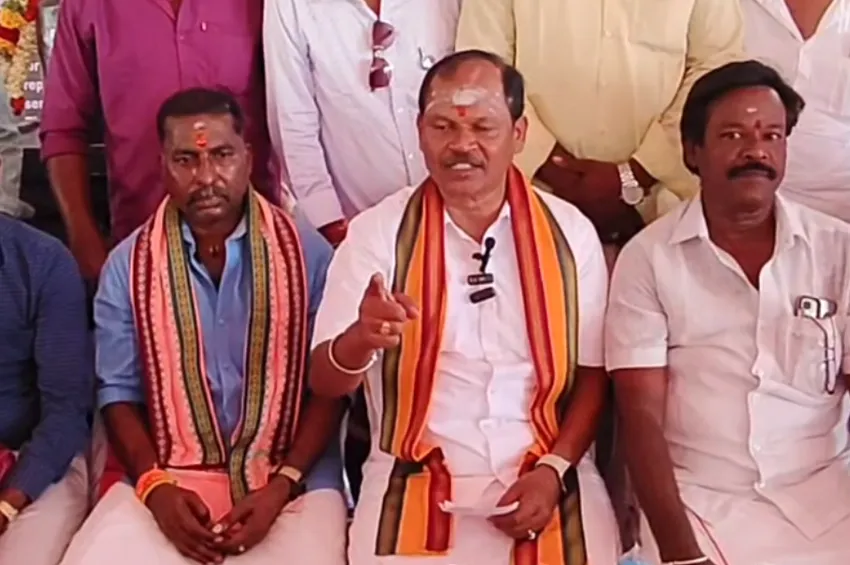 பிரதமரை கொல்ல சதித்திட்டம் தீட்டியவருக்கு சிலையா? – அர்ஜூன் சம்பத் கேள்வி