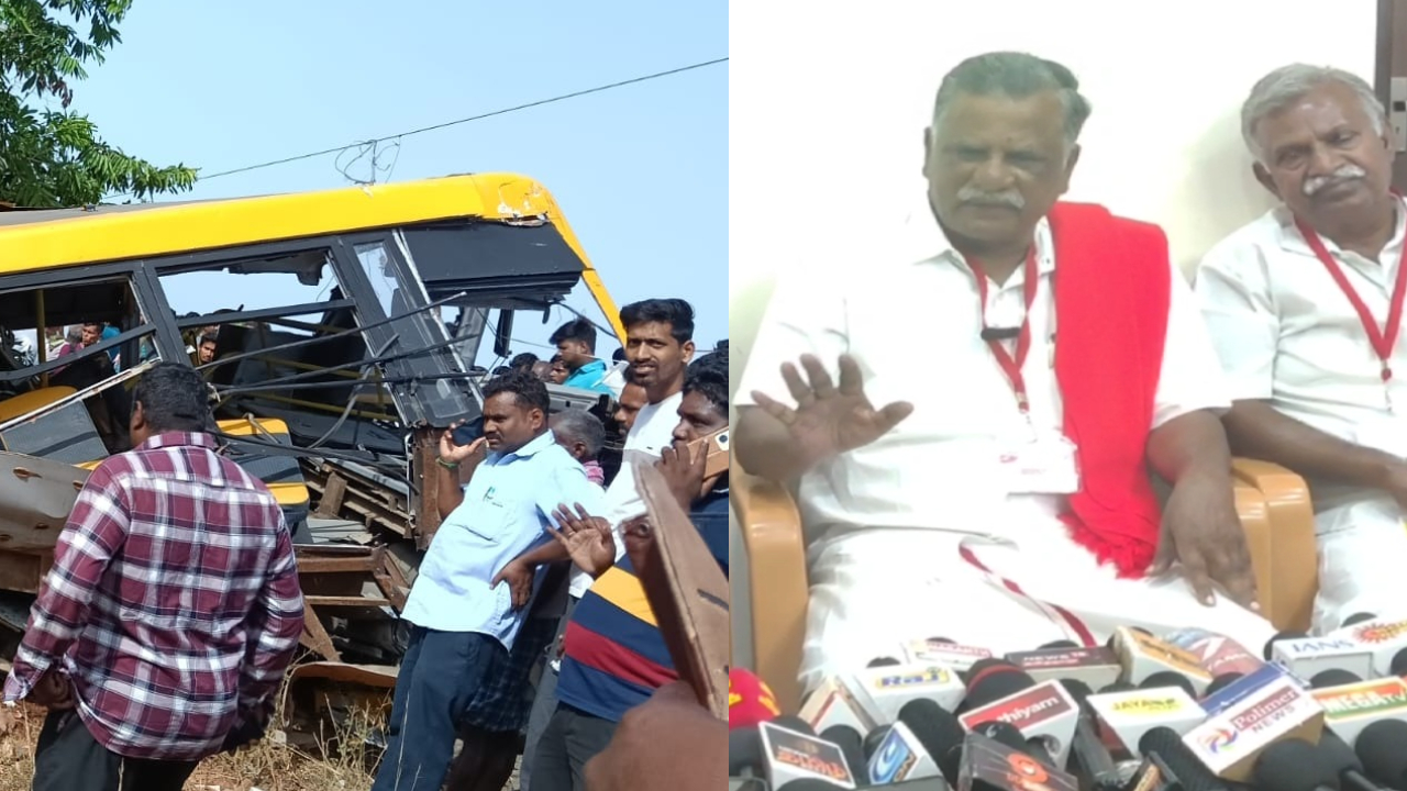 கடலூர் ரயில் விபத்து: மத்திய அரசு பொறுப்பேற்க வேண்டும்- முத்தரசன் வலியுறுத்தல்