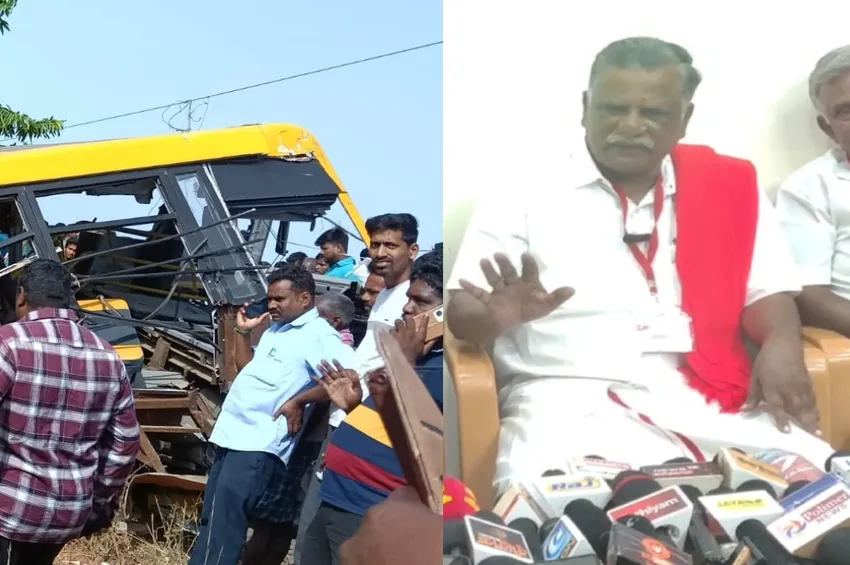 கடலூர் ரயில் விபத்து: மத்திய அரசு பொறுப்பேற்க வேண்டும்- முத்தரசன் வலியுறுத்தல்