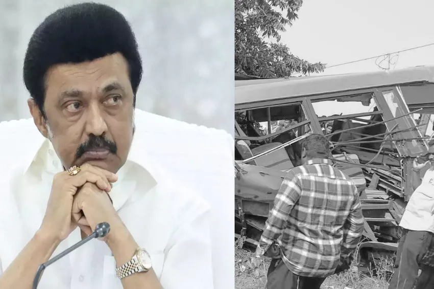 பள்ளி வேன் மீது ரயில் மோதி விபத்து: முதல்வர் நிவாரணம் அறிவிப்பு