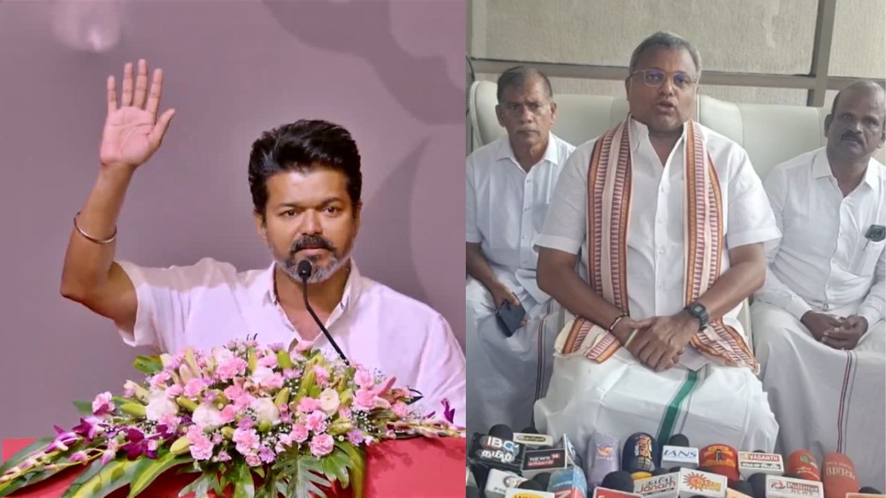 விஜய் யார் வாக்குகளை பிரிப்பார் என்று தெரியாது? MP கார்த்தி சிதம்பரம் பேட்டி