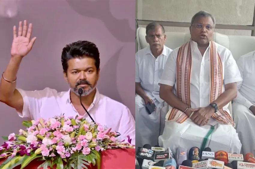 விஜய் யார் வாக்குகளை பிரிப்பார் என்று தெரியாது? MP கார்த்தி சிதம்பரம் பேட்டி
