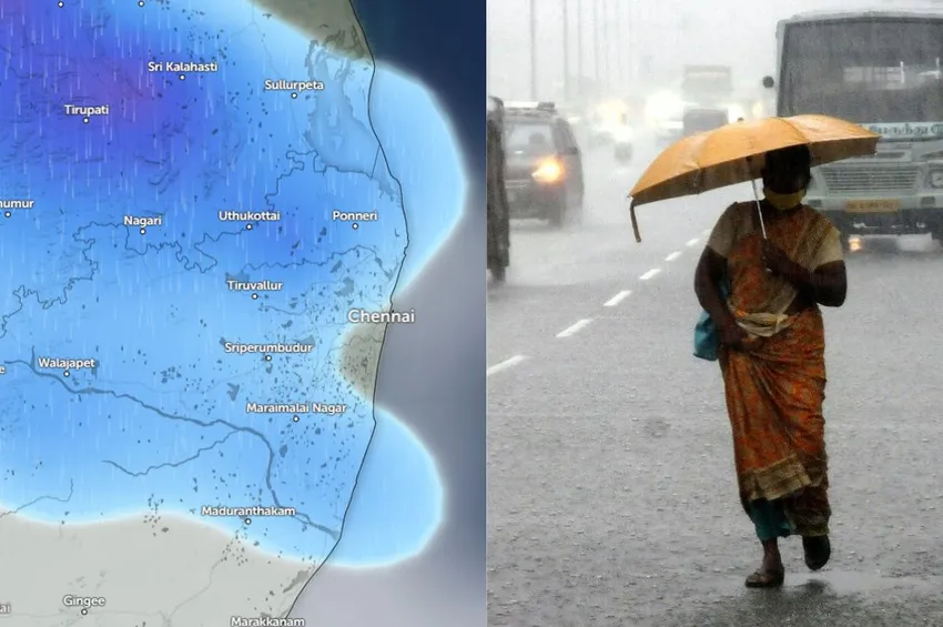 சென்னை உட்பட 11 மாவட்டங்களில் இன்று கனமழைக்கு வாய்ப்பு!