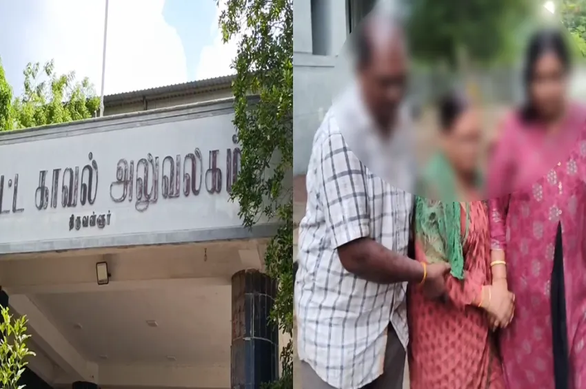 திருவள்ளூர் மாவட்ட எஸ்.பி பொறுப்பேற்பு...மூதாட்டி தீக்குளிக்க முயன்றதால் பரபரப்பு