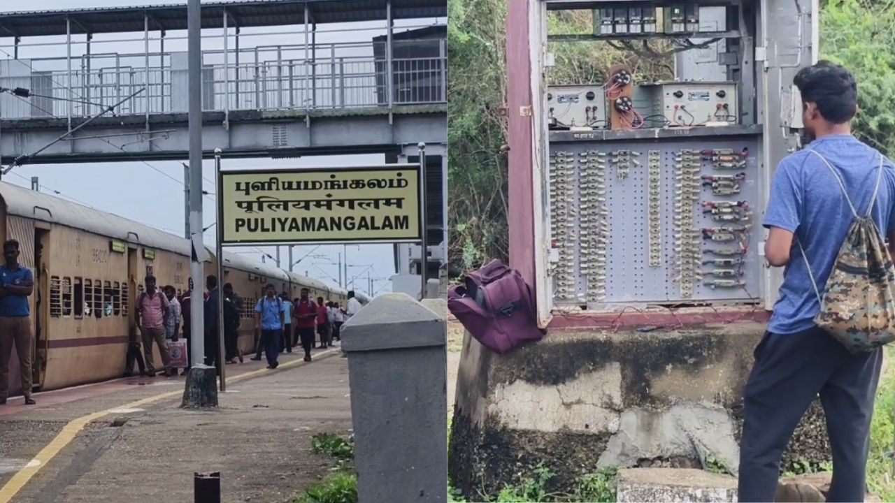 தண்டவாள இணைப்பில் கோளாறு: ரயில் போக்குவரத்தில் தாமதம்.. பயணிகள் கடும் அவதி 