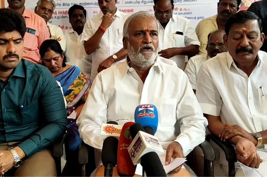 அவர்களது பெயரை உச்சரிக்க விரும்பவில்லை- அமைச்சர் சேகர்பாபு
