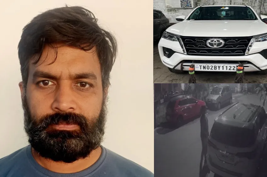 சொகுசு கார்களைத் திருடிய எம்பிஏ பட்டதாரி..  சவால்விட்ட திருடனை கைது செய்த சென்னை போலீஸ்!