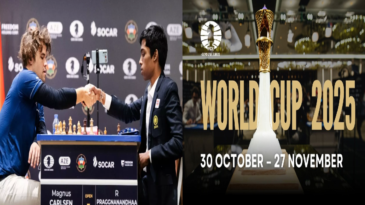 இந்தியாவில் 2025 செஸ் உலக கோப்பை தொடர்.. FIDE அதிகாரப்பூர்வ  அறிவிப்பு!