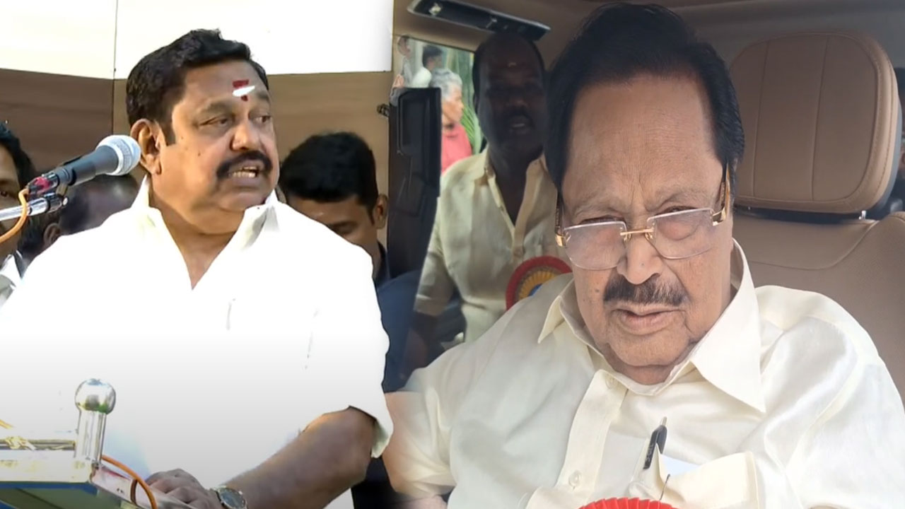 “அந்த அளவுக்கு வந்து விட்டாரா எடப்பாடி”  - அமைச்சர் துரைமுருகன் 
