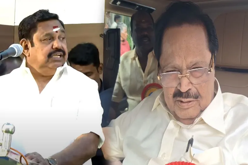 “அந்த அளவுக்கு வந்து விட்டாரா எடப்பாடி”  - அமைச்சர் துரைமுருகன் 
