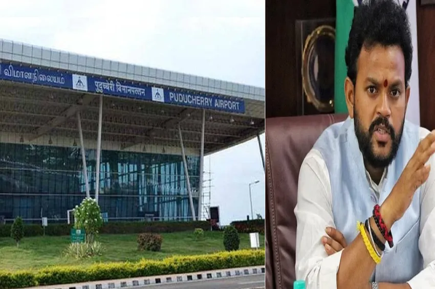 புதுச்சேரி விமான நிலையத்தை விரிவாக்கம்: அமைச்சர் ராம் மோகன் நாயுடு தகவல்!