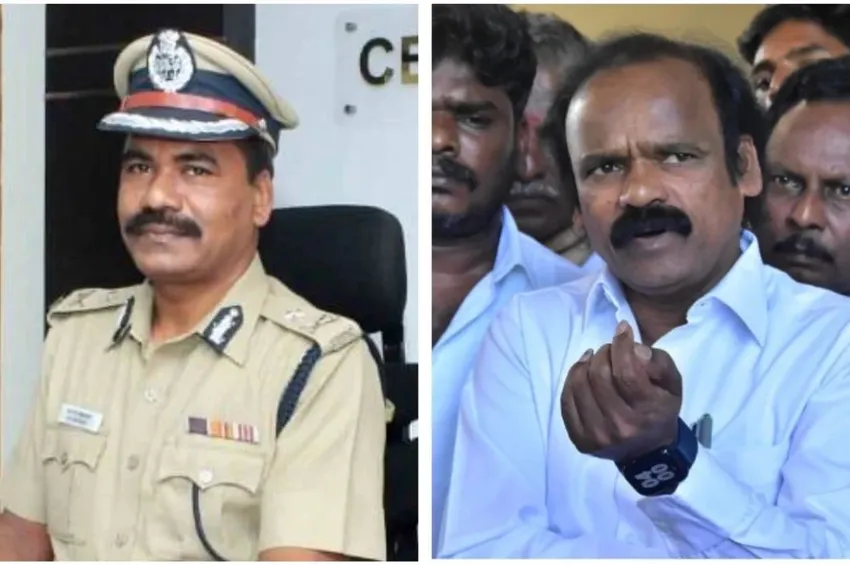 கடத்தலுக்கு போலீஸ் வாகனத்தை கொடுத்த விவகாரம்.. ஏடிஜிபி ஜெய்ராமிடம் 4 மணி நேரம் விசாரணை