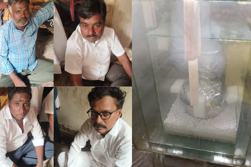 நெய்வேலியில் ‘இரிடியம்’ விற்பனை கும்பல் கைது.. 400 கோடி ரூபாய் பேரம்!