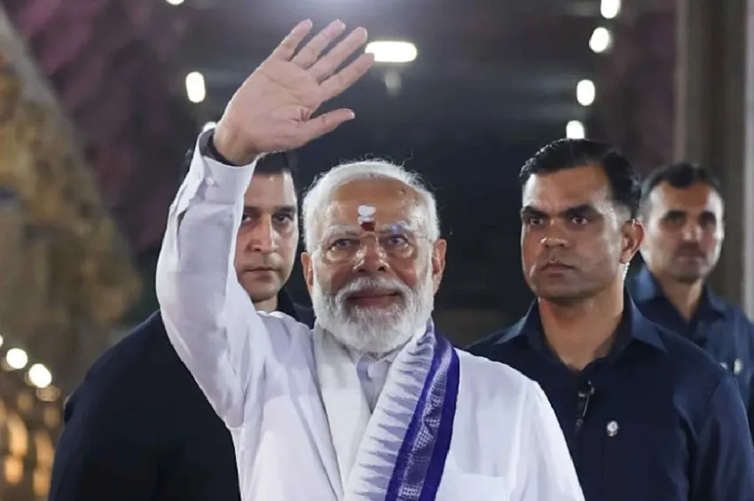 இன்று தமிழகம் வருகிறார் பிரதமர் மோடி.. பாதுகாப்பு ஏற்பாடுகள் தீவிரம்!