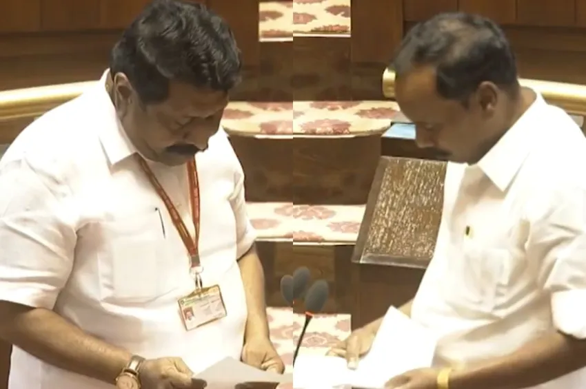 அதிமுகவின் தனபால், இன்பதுரை மாநிலங்களவையில் பதவியேற்பு!