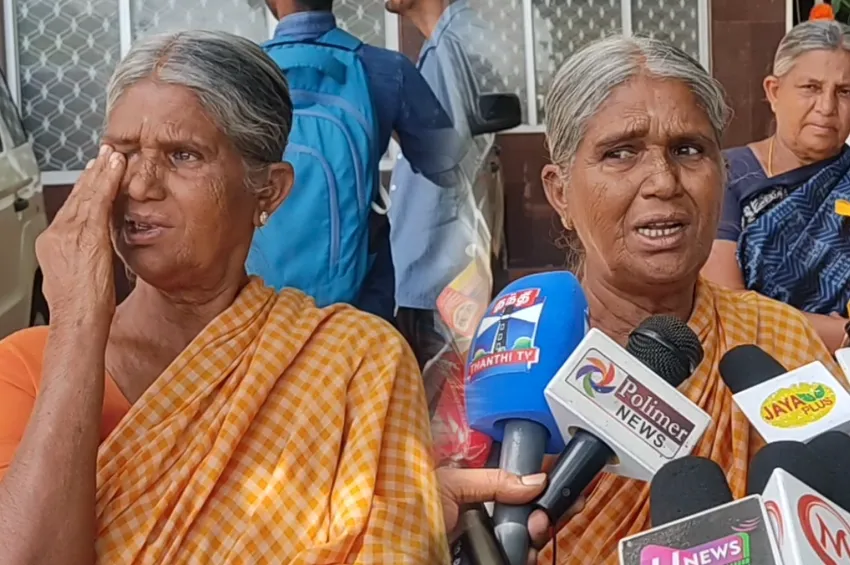  74 வயது மூதாட்டியை விரட்டிவிட்ட மகன்…கண்ணீருடன் ஆட்சியரிடம் மனு