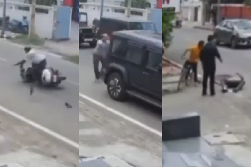 மீண்டும் மீண்டும் காரை ஏற்றிய கொடூரன்…ஜம்மு காஷ்மீர் சம்பவத்தால் அதிர்ச்சி