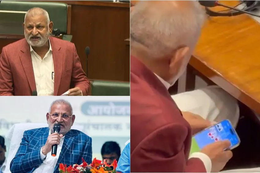 சட்டசபையில் ரம்மி விளையாடிய அமைச்சருக்கு விளையாட்டுத் துறை ஒதுக்கீடு!