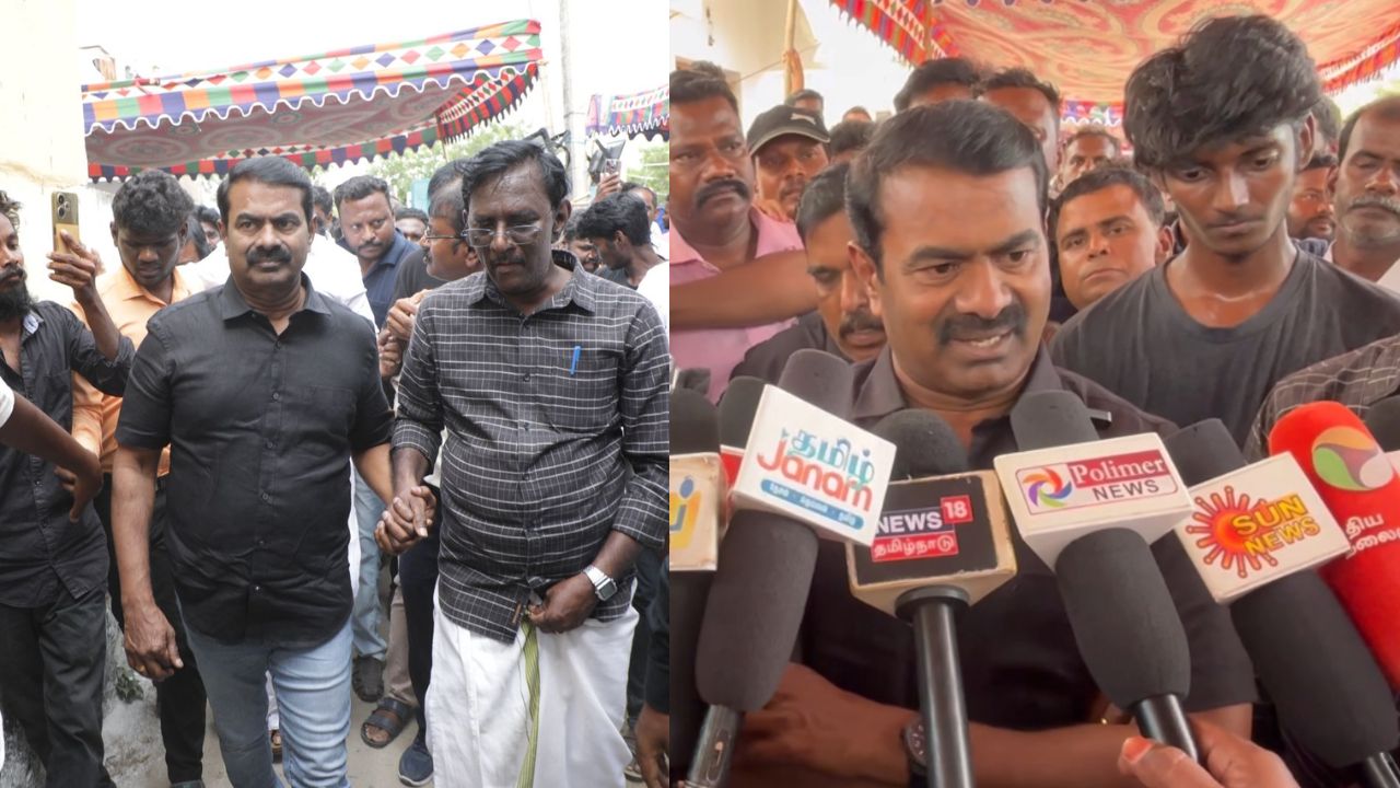 பாஜக விவகாரத்தில் வரலாற்றுப் பிழை செய்தது கருணாநிதியும் எடப்பாடியும்தான்: சீமான் குற்றச்சாட்டு