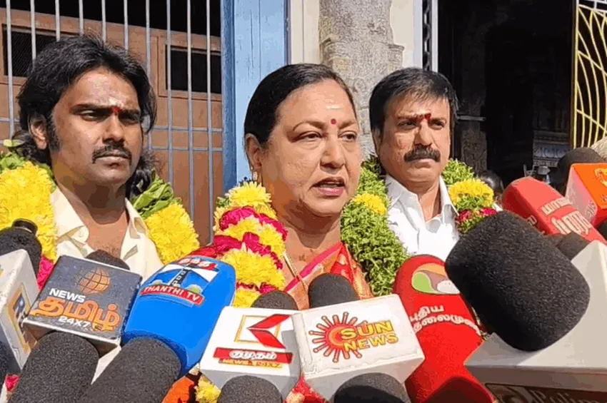 திமுக ஆட்சிக்கு 100க்கு 50 மதிப்பெண் வழங்கலாம் - பிரேமலதா விஜயகாந்த்