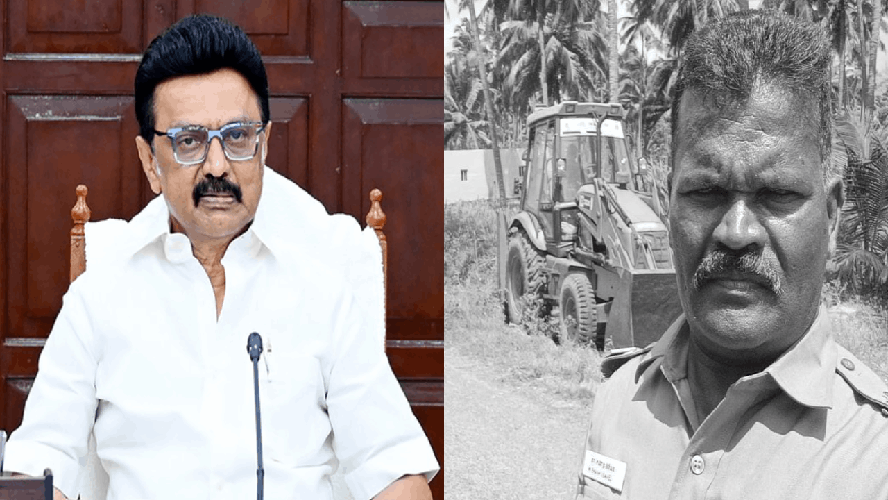 சிறப்பு உதவி ஆய்வாளர் சண்முகவேல் கொலை: முதல்வர் ஸ்டாலின் நிதியுதவி அறிவிப்பு!