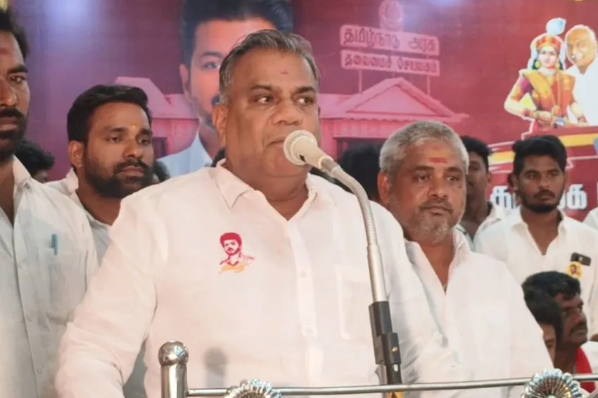 திண்டுக்கல் மாவட்டத்திலுள்ள 7 தொகுதிகளிலும் தவெக வெல்லும்.. புஸ்ஸி ஆனந்த் சூளுரை