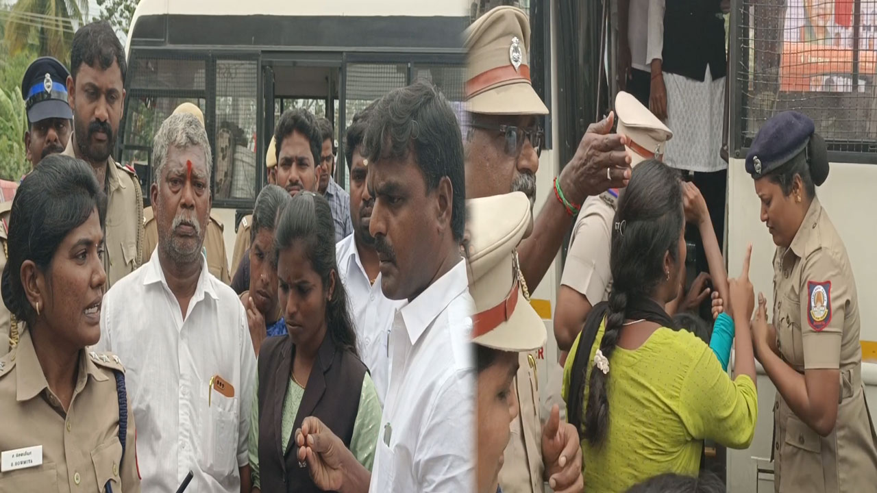   பள்ளி மாணவன் மர்ம மரணம்: கலெக்டரிடம் மனு கொடுக்க சென்ற உறவினர்கள்..கைது செய்த காவல்துறை