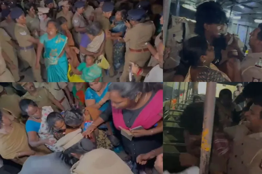 சென்னையில் 13 நாள் தொடர் போராட்டம்: தூய்மை பணியாளர்கள் கைது