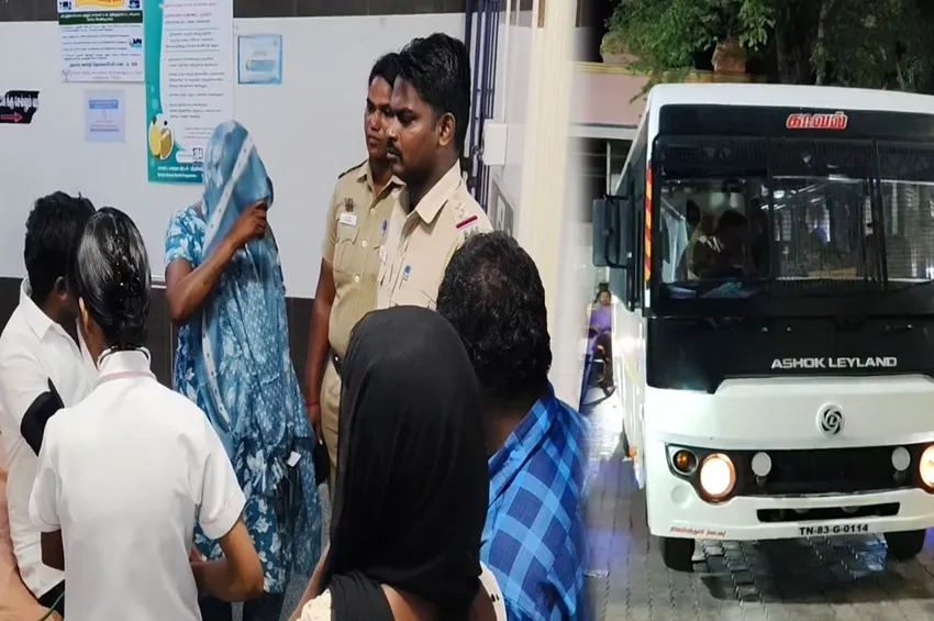  கத்திலி அருகே சட்டவிரோத கருக்கலைப்பு மையம்- 5 பேரை கைது செய்த போலீஸ்