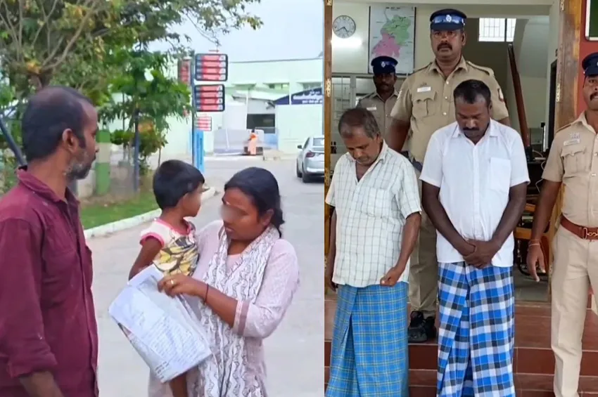 பணத்திற்காக சொந்த பேத்தியைக் கடத்தி விற்ற தாத்தா- பாட்டி கைது!