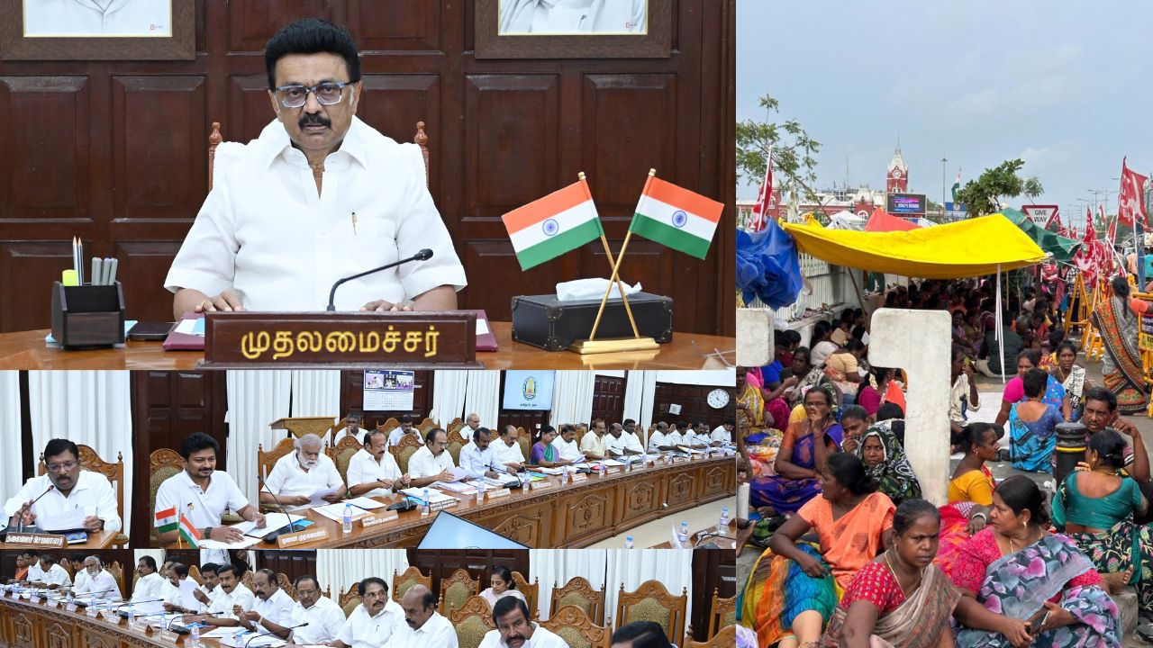 தூய்மைப் பணியாளர்களின் நலனுக்காக புதியதாக 6 அறிவிப்பு- மனமிறங்குவார்களா போராட்டக் குழு?