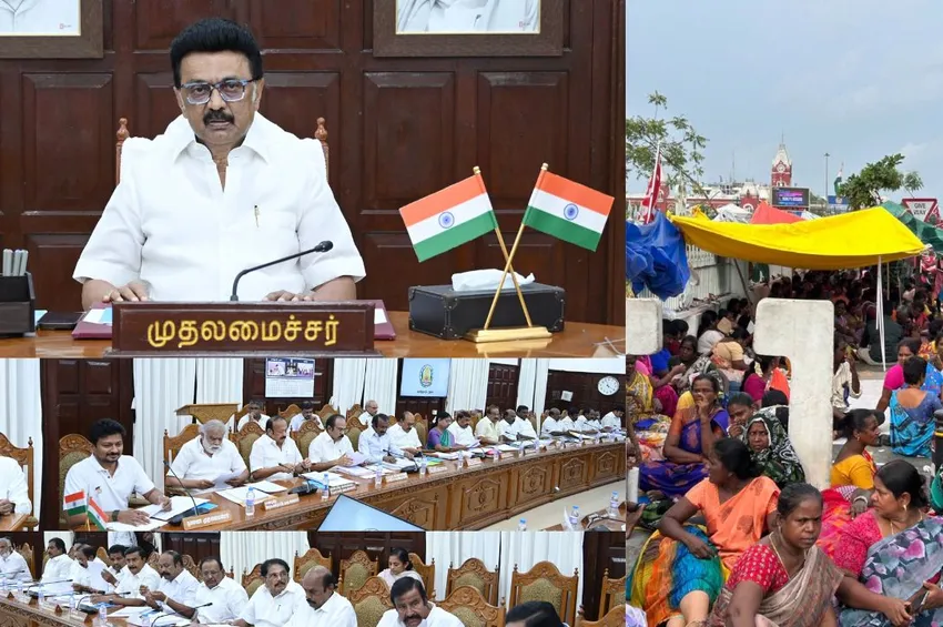 தூய்மைப் பணியாளர்களின் நலனுக்காக புதியதாக 6 அறிவிப்பு- மனமிறங்குவார்களா போராட்டக் குழு?