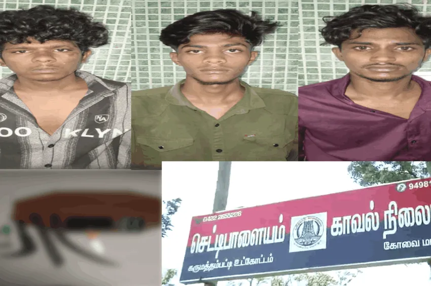 கோவையில் ரவுடி கும்பல் அட்டகாசம்: பட்டாக்கத்தியுடன் சுற்றித் திரிந்த ரவுடி கும்பல் கைது! 