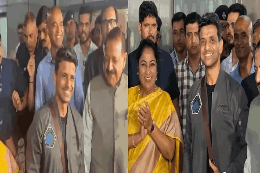 விண்வெளி நாயகன் சுபான்ஷு சுக்லா இந்தியா வருகை! பிரதமரை நேரில் சந்திக்கிறார்!