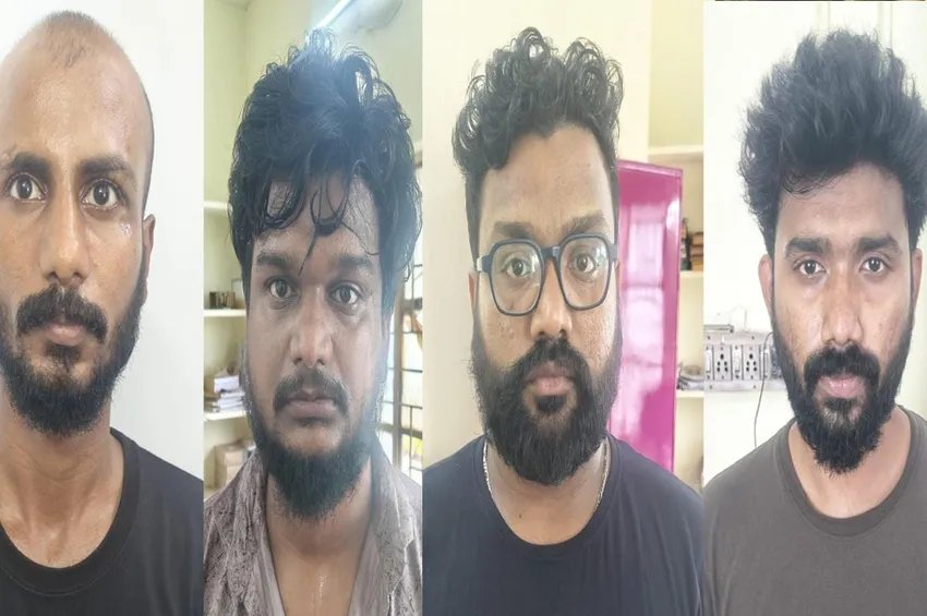 சென்னையில் போதைப்பொருள் விற்பனை – 4 இளைஞர்கள் கைது