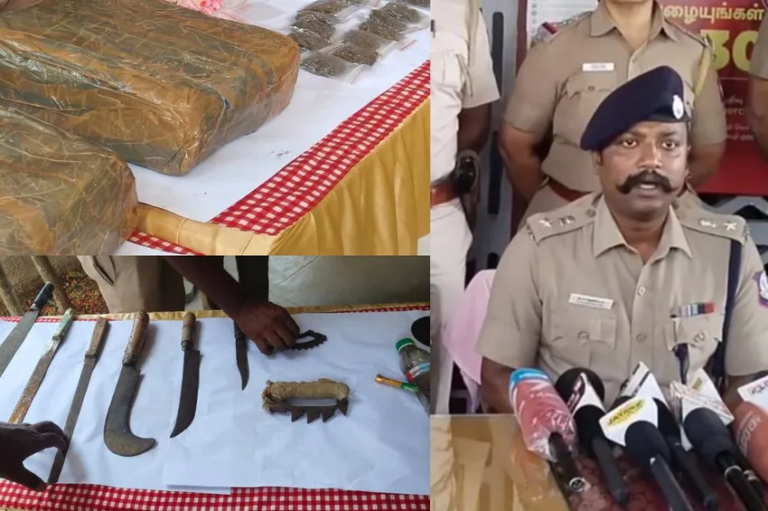  'ஆபரேஷன் க்ளீன் கோவை': 6.3 கிலோ கஞ்சா, 52 கிலோ குட்கா பறிமுதல்.. 13 பேர் கைது!