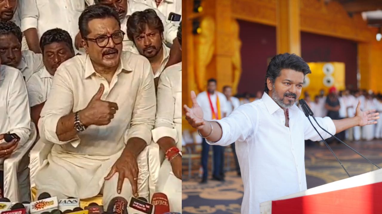 பிரதமரை தரம் தாழ்ந்து பேசுவதை விஜய் நிறுத்த வேண்டும்- சரத்குமார் எச்சரிக்கை!