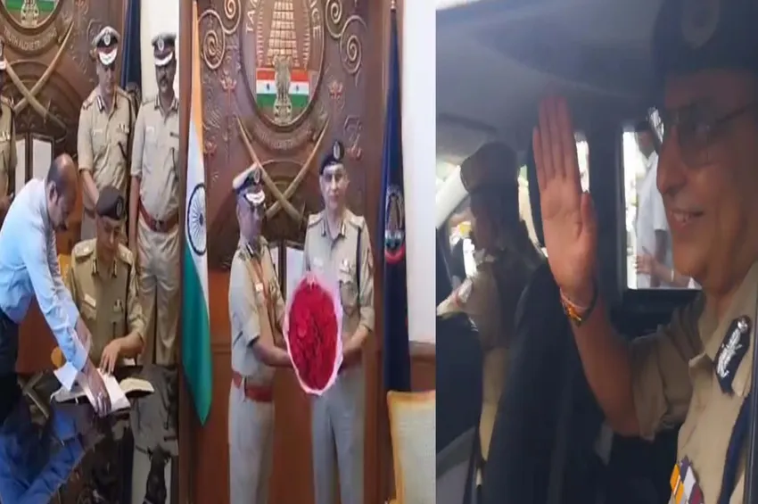 தமிழக டிஜிபி சங்கர் ஜிவால் ஓய்வு: பாரம்பரிய 'ரோப் புல்லிங்' மரியாதையை ஏற்க மறுப்பு!