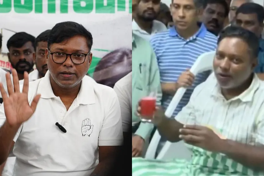 கல்வி நிதி மறுப்பு.. உண்ணாவிரதத்தை முடித்துக் கொண்டார் எம்பி சசிகாந்த் செந்தில்!