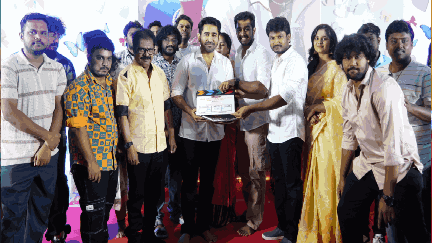 தயாரிப்பாளராக விஜய் ஆண்டனி.. பூக்கி படப் பூஜையில் திரை பிரபலங்கள் பங்கேற்பு!