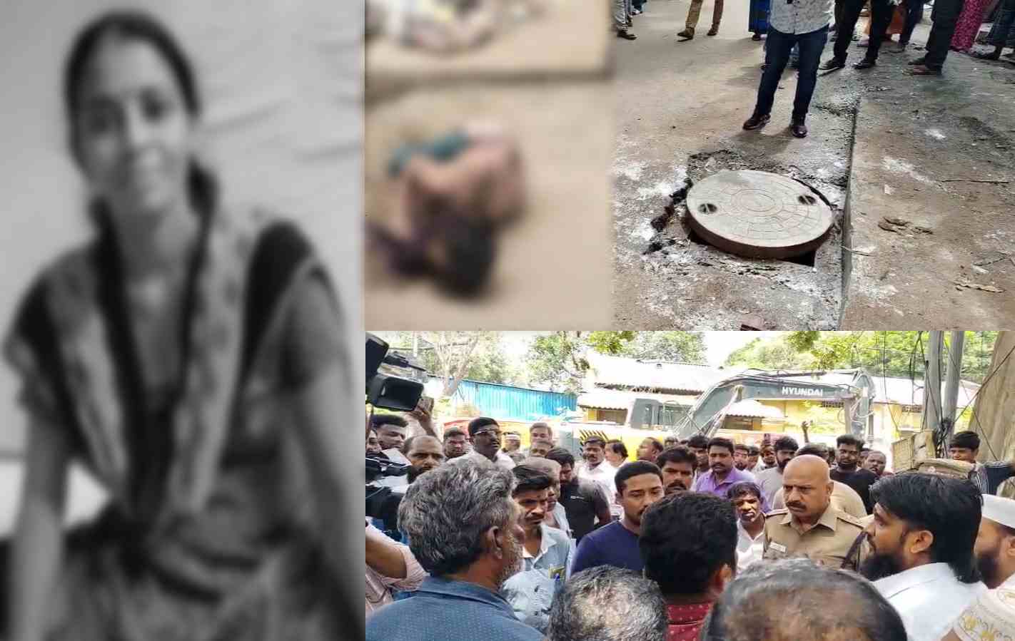 மழைநீர் வடிகால் பள்ளத்தில் கைகள் கட்டப்பட்ட நிலையில் பெண் சடலம் மீட்பு - போலீசார் விசாரணை!