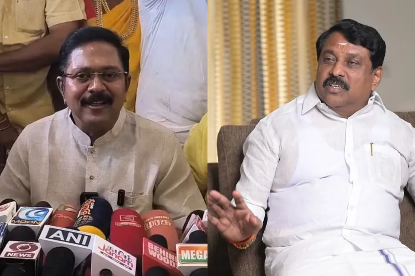 கூட்டணியிலிருந்து விலகியதற்குக் காரணம் நயினார் நாகேந்திரனே! டிடிவி தினகரன்
