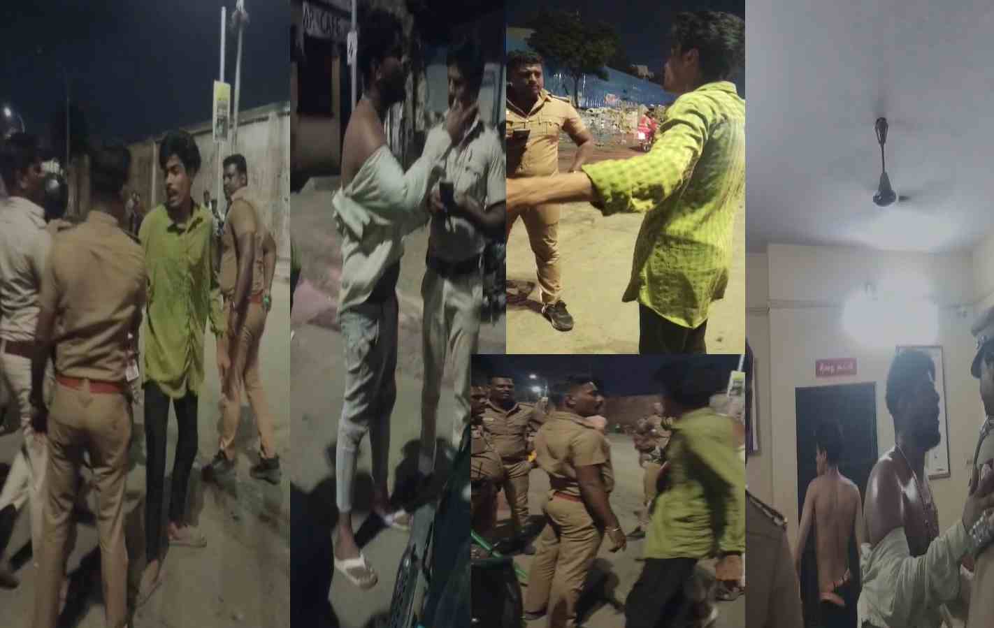 செல்போன் திருடர்கள் கைது.. ஆய்வாளர் அறை கண்ணாடியை உடைத்த ரவுடிகள்!
