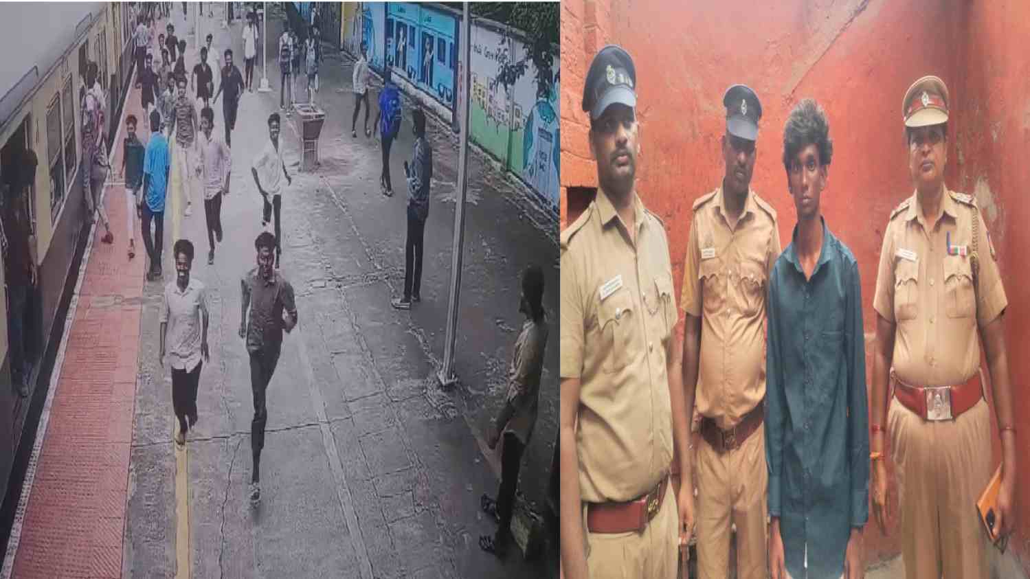 சென்னை புறநகர் ரயிலில் கல்லூரி மாணவர்கள் மோதல்: கற்களை எறிந்து தாக்குதல் நடத்திய விவகாரத்தில் ஒருவர் கைது!