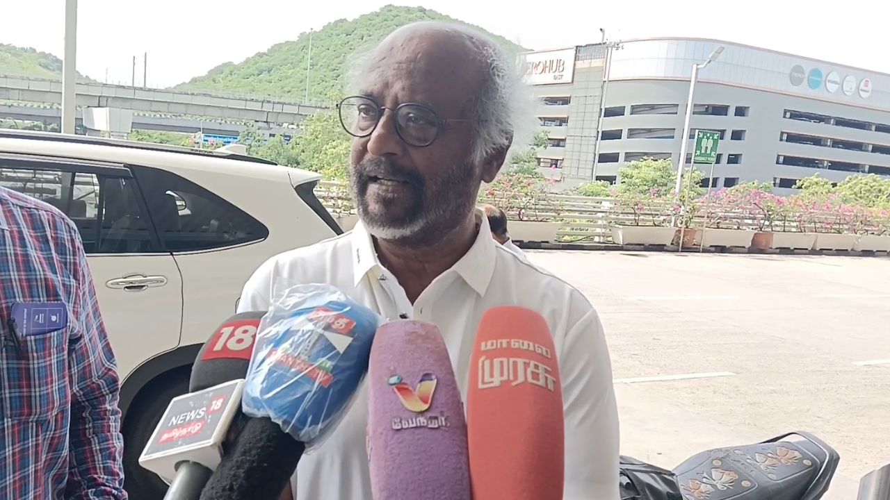 கமலுடன் நடிக்க ஆசை: அரசியல் கேள்விக்கு 'நோ கமெண்ட்ஸ்'.. நடிகர் ரஜினிகாந்த்!