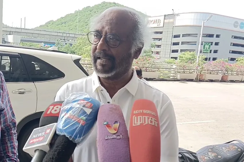 கமலுடன் நடிக்க ஆசை: அரசியல் கேள்விக்கு 'நோ கமெண்ட்ஸ்'.. நடிகர் ரஜினிகாந்த்!