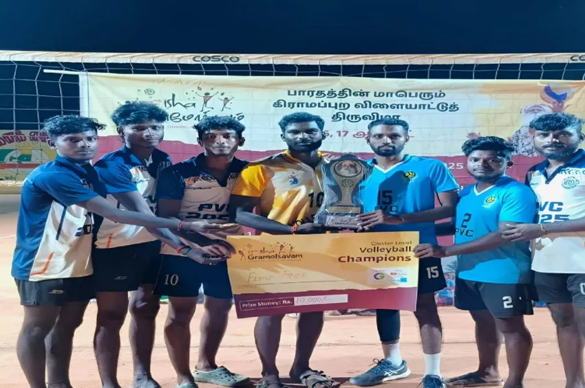 விளையாட்டை விதைத்து ஒற்றுமையை அறுவடை செய்யும்' ஈஷா கிராமோத்சவம்!