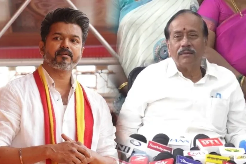  விஜய் ஏதோ பேசுகிறார் என்பதற்காக த.வெ.க. மாற்றாக வர முடியாது- எச்.ராஜா விமர்சனம்